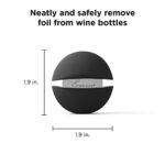 Rabbit Wine Bottle Foil Cutter (Black), 1 EA – W6113