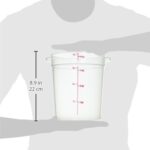 Cambro 4 qt Round Polypropylene Food Storage Container – Camwear®