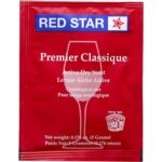 Red Star Premier Classique Wine Yeast (10 Pack) – Great for Making Wine Cider Mead Kombucha at Home – 5 g Sachets – Saccharomyces cerevisiae – Sold by CAPYBARA Distributors Inc.