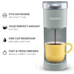 Keurig K-Mini Single Serve K-Cup Pod Coffee Maker, 6 to 12oz Brew size, with Cord Storage, Perfect for Small Spaces, Studio Gray