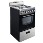 Avanti ERU200P3S ERU200 20″ Electric Range Oven with Framed Glass Door, in Stainless Steel