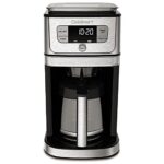 Cuisinart DGB-800 Fully Automatic Burr Grind & Brew, 12-Cup Glass, Silver